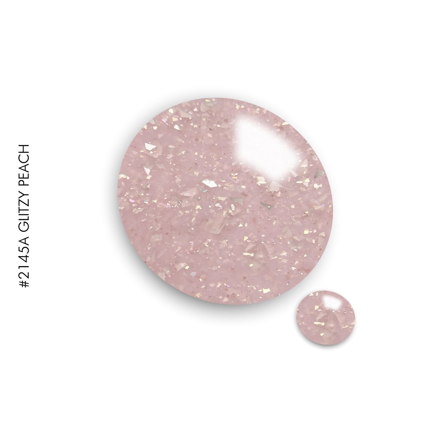 2145A Glitzy Peach