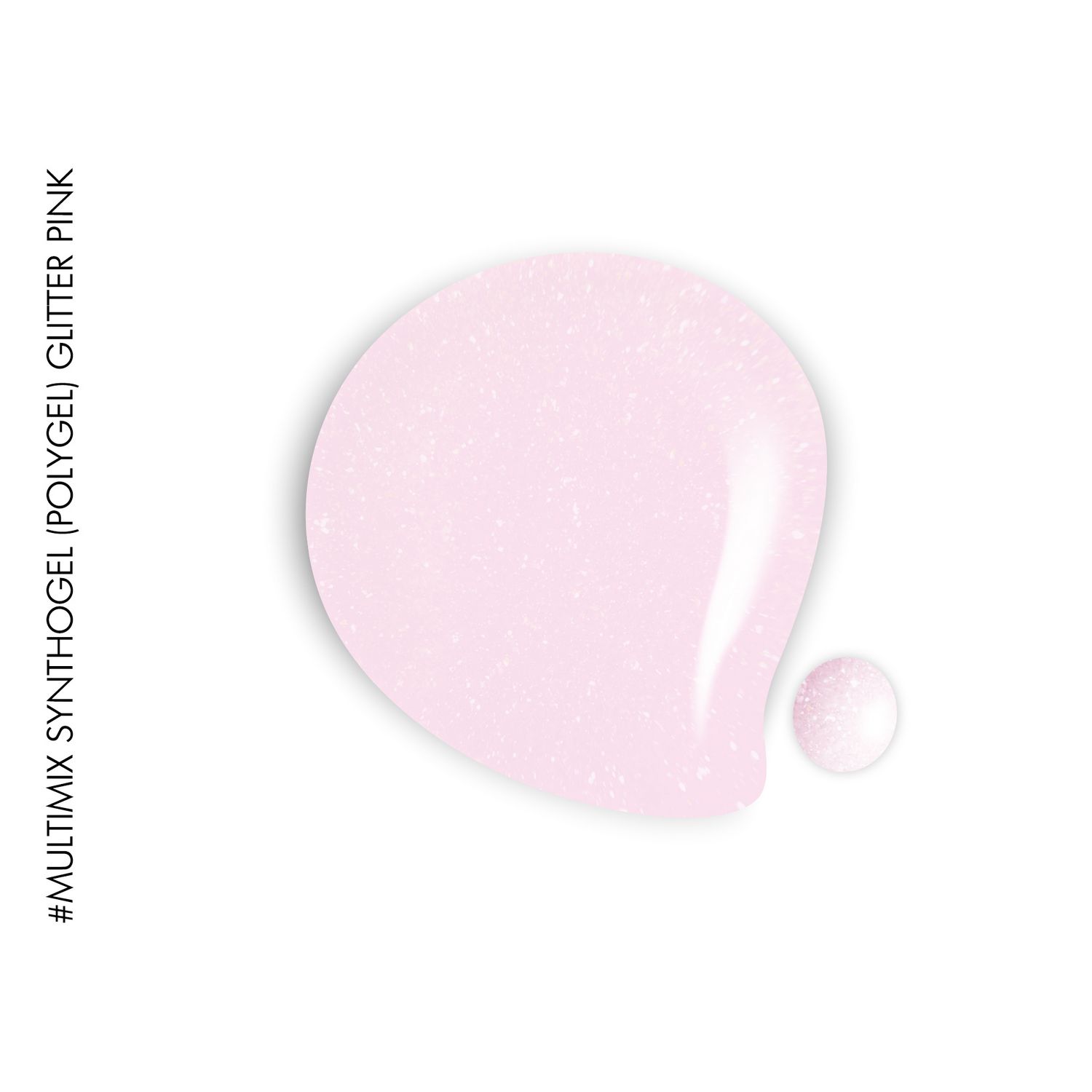 Acrygel-MultiMix Synthogel Glitter Pink-60ml - Image 2