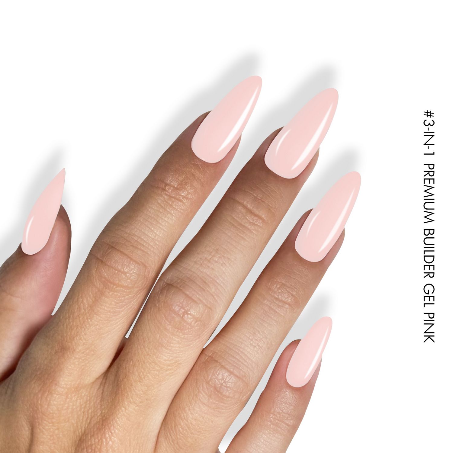 Pink 3-in-1 Premium Builder Gel 40g - Image 2