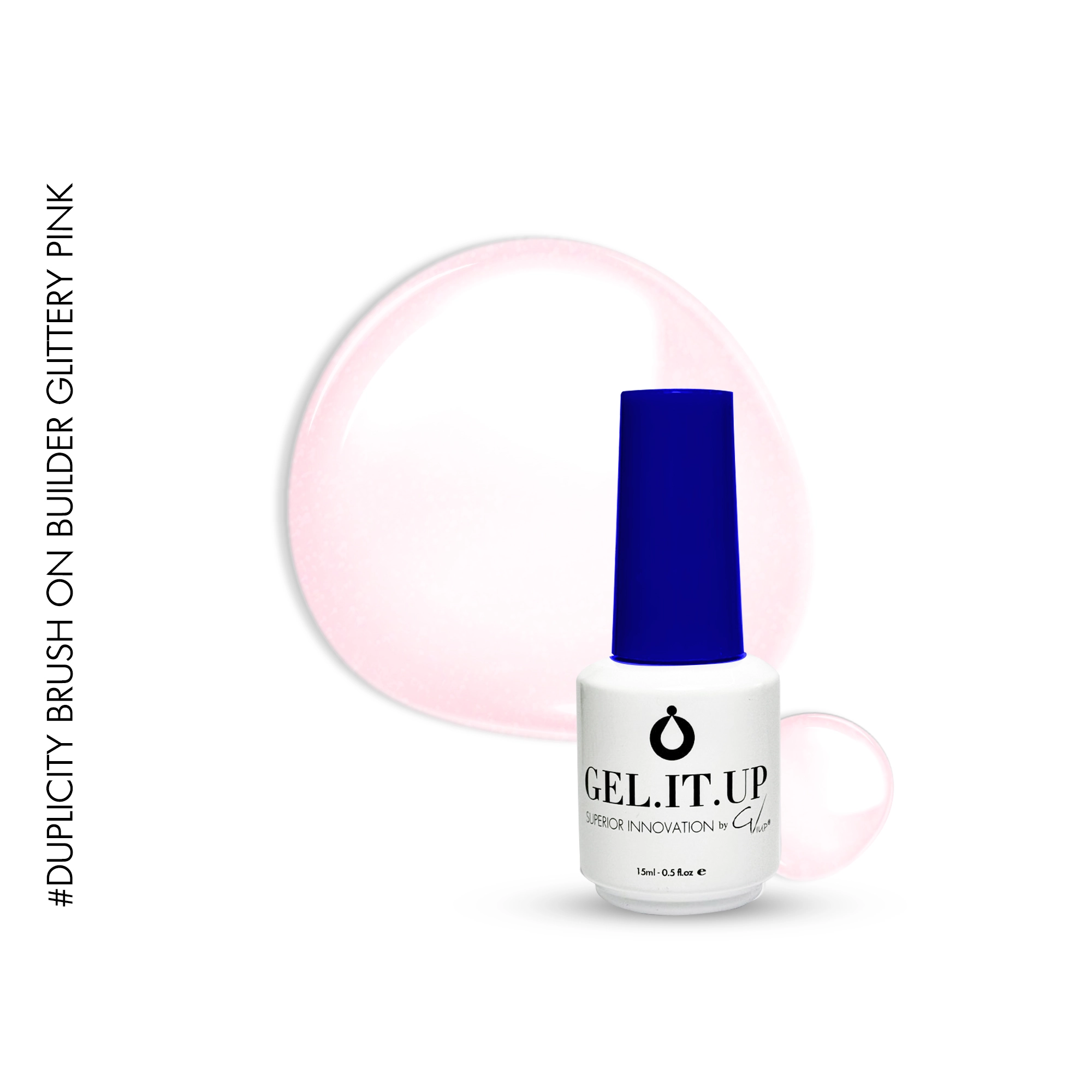 Duplicity Brush on Builder Glittery Pink