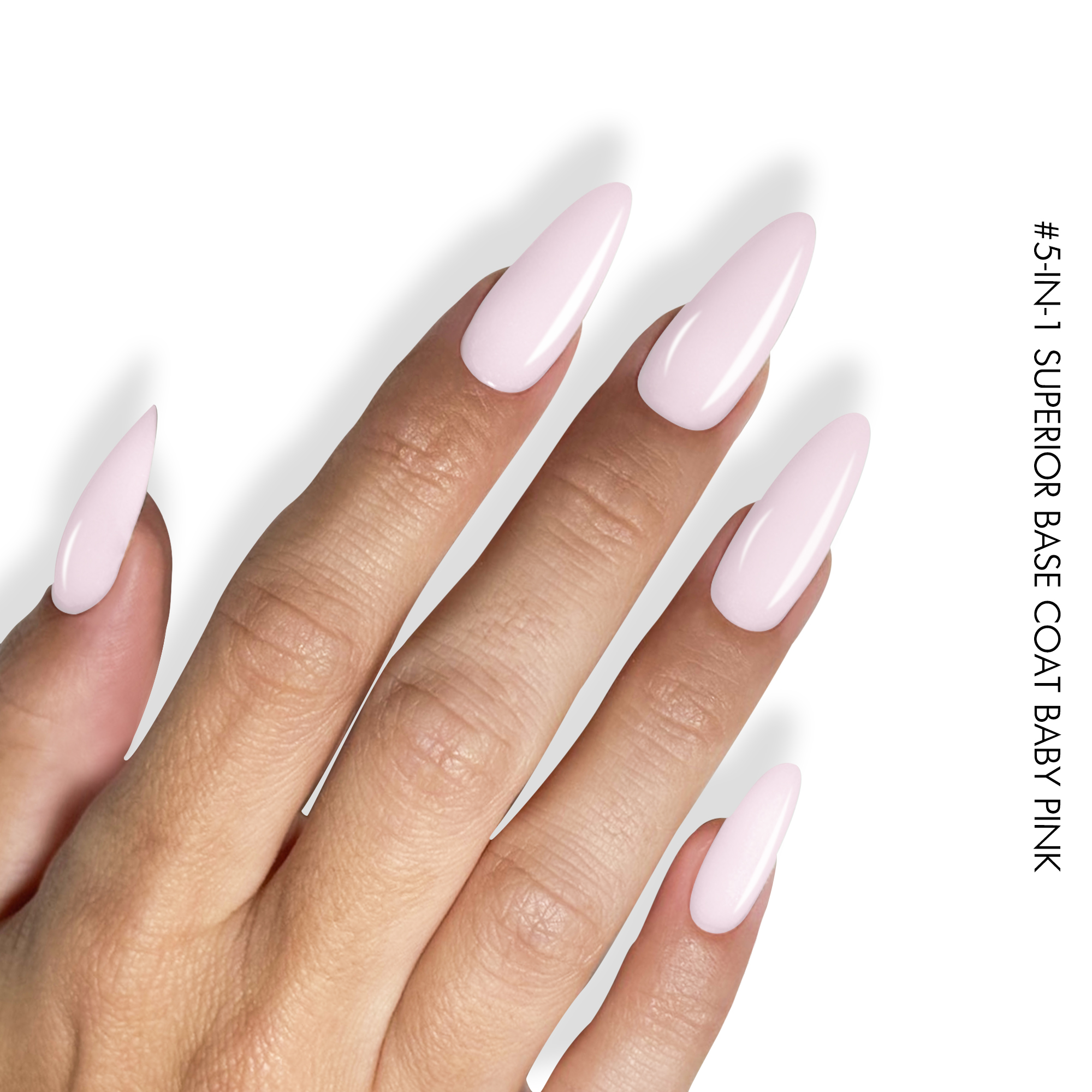 5-in-1 Superior Base Coat Baby Pink - Image 2