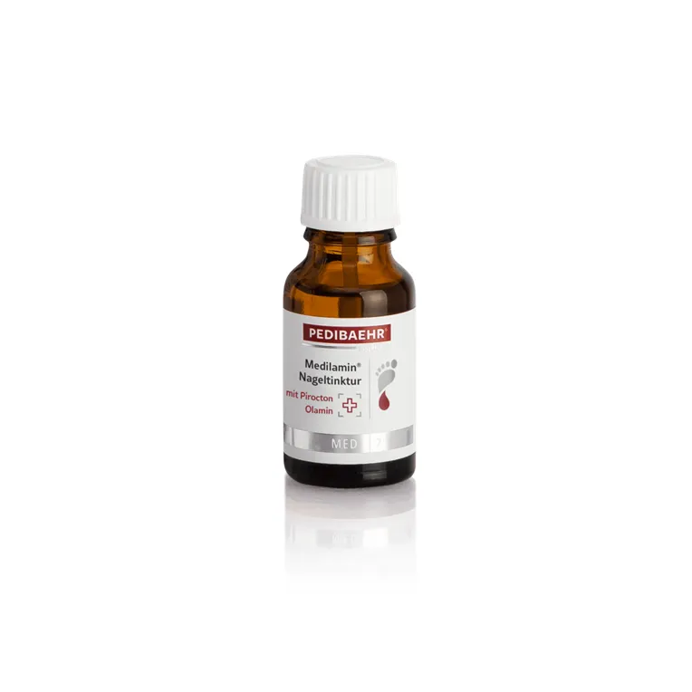 Medilamin® , βάμμα νυχιών για μύκητες – μπουκάλι με πινελάκι, 15ml