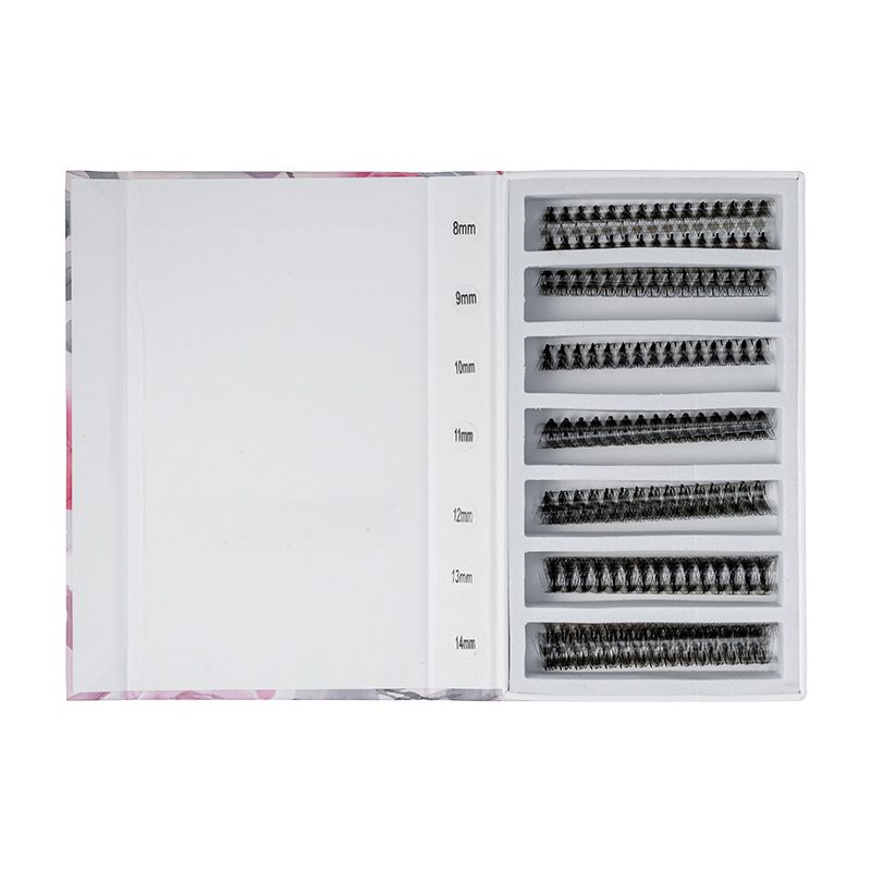 Rapid fans 6D Έτοιμα τουφάκια (1200fans) C, D curl mix 8-14mm - Image 3