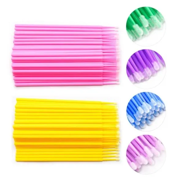 Microbrushes Βουρτσάκια Βλεφαρίδων 2,5mm 50 τεμάχια