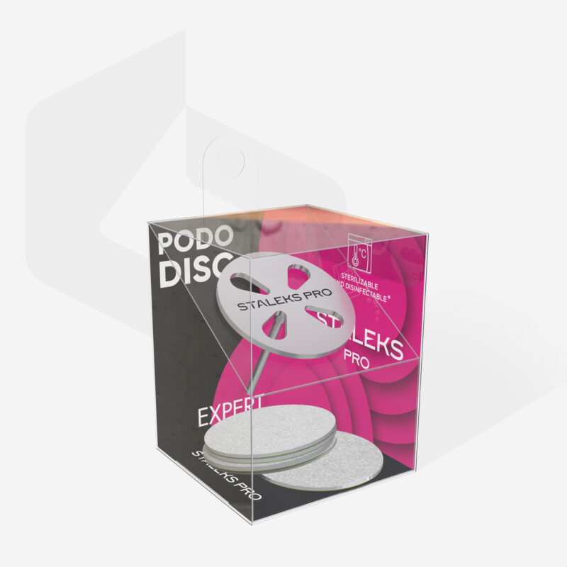 PODODISC L STALEKS EXPERT και σετ λίμας μιας χρήσης 180 grit 5 τμχ (25 mm) - Image 2