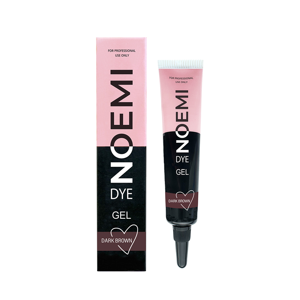 Βαφή Φρυδιών New Formula Hybrid Dye Gel Dark Brown 10ml-Noemi