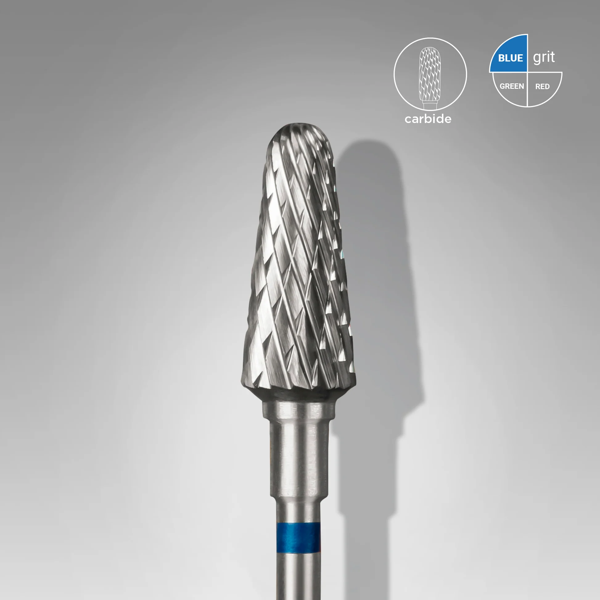 Φρέζα καρβιδίου αφαίρεσης Κώνος- Frustum Μπλε 6 mm / 14 mm